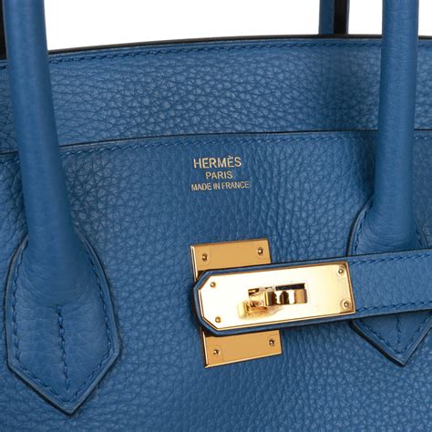 hermes birkin blue agate|HERMES Togo Birkin 35 Bleu Agate 981316 .